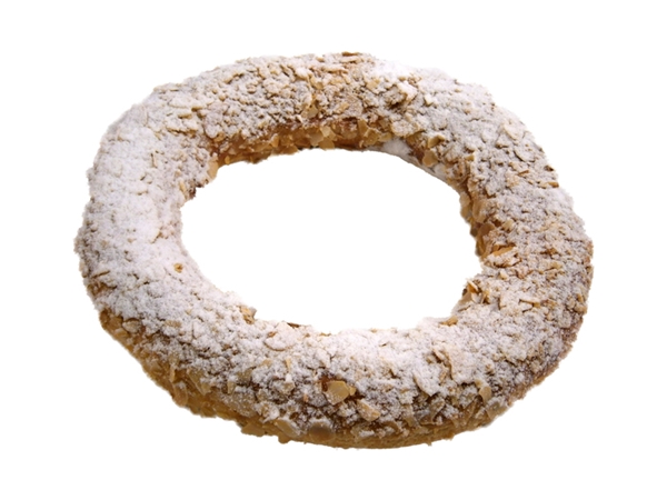 Amandel krans + schaafsel